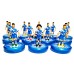 Subbuteo Andrew Table Soccer Greece Custom made National Team on WSB Professional bases